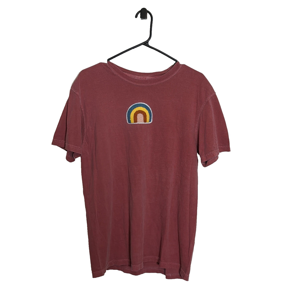 Comfort Colors Rainbow Graphic T Shirt Size Medium